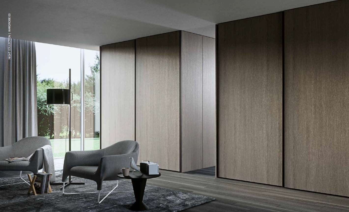 aran推拉门实木贴皮系列衣柜